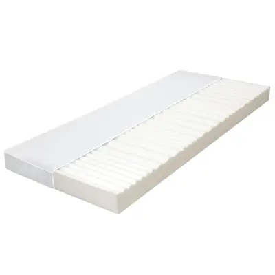 vidaXL Vzmetnica 100x200 cm 7-conska s PU peno 10 cm H2 H3