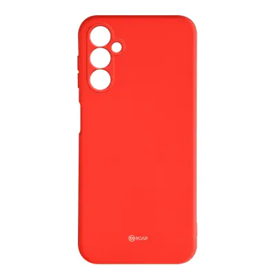 Roar Galaxy A14 4G in 5G mehak silikonski ovitek z mat zakljuckom, Jelly - Red