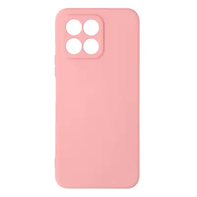Ovitek za Honor X6 in Honor X8 5G, poltrdi silikon z mehkim zakljuckom na dotik - roza