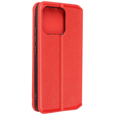 Etui za shranjevanje kartic z magnetnim preklopom za Xiaomi 13 - rdec