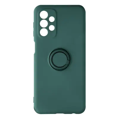 Silikonski ovitek za Samsung Galaxy A23 5G in M23 5G z obrockom za držalo, zašcitena kamera - zelen