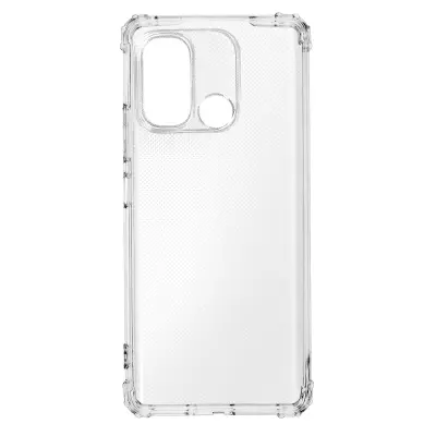 Ovitek za Xiaomi Redmi 12C, odporen na udarce, fleksibilni, ojacani vogali, odporen na udarce - prozoren