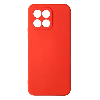 Ovitek za Honor X6 in Honor X8 5G, poltrdi silikon z mehkim zakljuckom - rdec