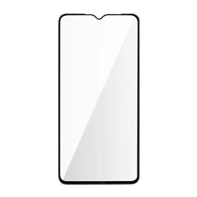 Kaljeno steklo Oppo A57 in A57s, trdota visoke odpornosti 9H, serija Hardglass Max Lite 3mk - crna