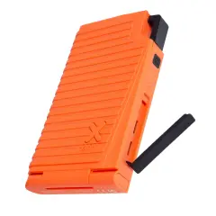 Xtorm SuperCharger 10000 mAh solarna baterija z dvojno solarno plošco, USB-C napajanje 20 W 2x USB, certifikat IPX4 - oranžna