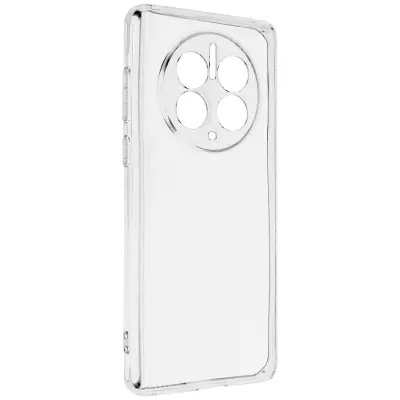 Ultra tanek mehak silikonski ovitek za Huawei Mate 50 Pro - prozoren