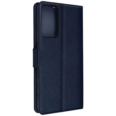 TCL 40R 5G etui, držalo za kartice, mini magnetno držalo za zavihek za video - nocno modra