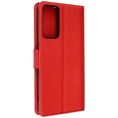 TCL 40R 5G Case Držalo za kartice, mini magnetno držalo za videoposnetke - rdece