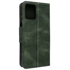 Stand Wallet Case za Motorola Moto G53- temno zelena