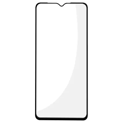 Kaljeno steklo Nokia C21 Plus 9H, odporno in protieksplozijsko - Black Outline