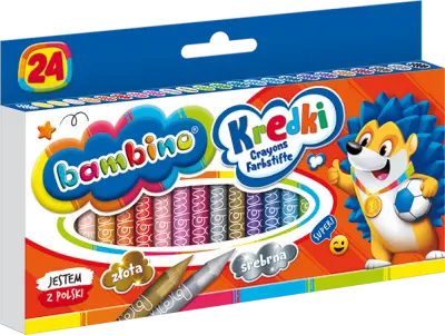 Bambino barvice 24 barv