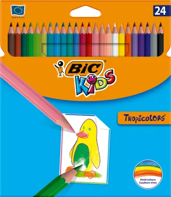 Bic Kids Tropicolors svinčniki 24 barv