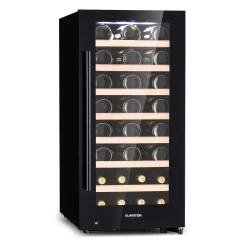 Klarstein Barossa 38 Uno, hladilnik za vino, Crna
