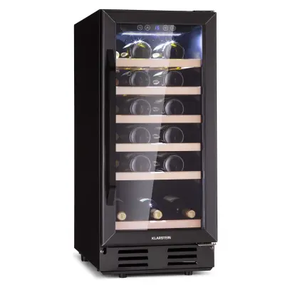 Klarstein Vinovilla 29 Built-In, vgradni hladilnik za vino, Crna
