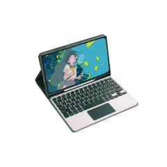 Flip cover in Bluetooth Tipkovnica Ykcloud PS-T970C za Samsung Tab S7+ 12.4" T970/Samsung Tab S7 FE 12.4" T730/Samsung Tab S8+ 12.4" X800