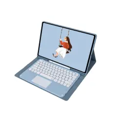 Flip cover in Bluetooth Tipkovnica Ykcloud za Samsung TabS6 Lite 2022 10.4" P613/P619/2020 10.4" P610/P615