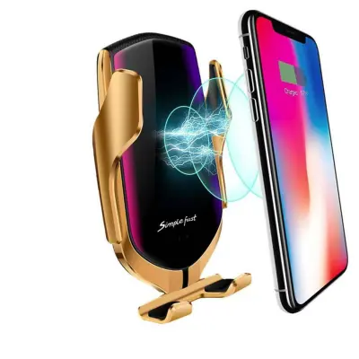 Brezžični polnilnik Zikko ZW8018 2in1 Hitro avtomatski avtomobilski avtomobil phone 10w Charger