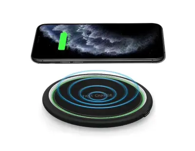 Brezžični polnilnik Zikko ZW8028 Hitra pametna blazinica 10W Polnjenje zibelke za iPhone 11 Samsung S10