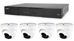 Komplet kamer 1x AVTECH NVR AVH1109 in 4x 2MPX Motorzoom IP Dome kamera AVTECH DGM2443SVSE + 4x UTP kabel 1x RJ45 - 1x RJ45 Cat5e 15m!