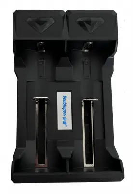 Oxe Polnilec baterij OXE 18650 / 26650 / 21700 / 16340 / 14500 / 10440, 2 priključka