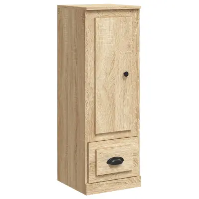 vidaXL Visoka omarica sonoma hrast 36x35,5x103,5 cm inženirski les
