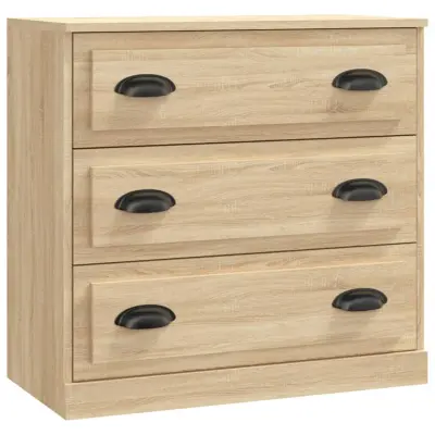vidaXL Komoda sonoma hrast 70x35,5x67,5 cm inženirski les