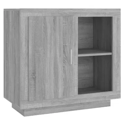 vidaXL Komoda siva sonoma 80x40x75 cm