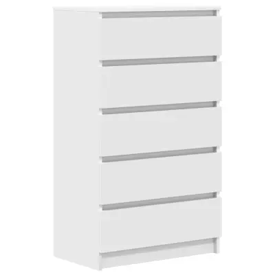 vidaXL Omarica za čevlje bela 60x36x103 cm inženirski les