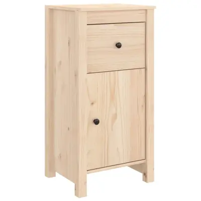 vidaXL Komoda 40x35x80 cm trdna borovina