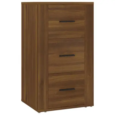 vidaXL Komoda rjav hrast 40x33x70 cm inženirski les