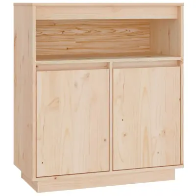 vidaXL Komoda 70x34x80 cm trdna borovina