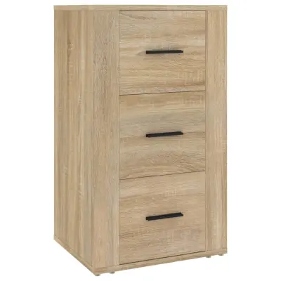 vidaXL Komoda sonoma hrast 40x33x70 cm inženirski les