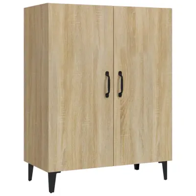 vidaXL Komoda sonoma hrast 70x34x90 cm konstruiran les