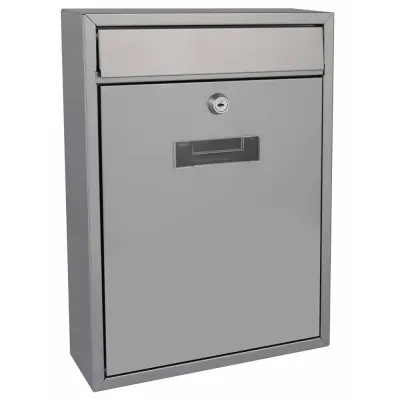 Perel Poštni nabiralnik Ibiza srebrn