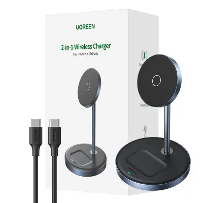 Brezžični polnilec 2v1 UGREEN 90668
