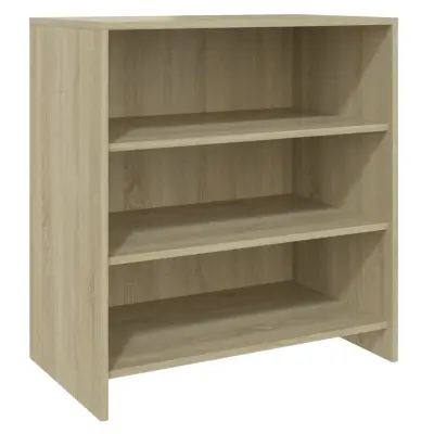 vidaXL Komoda sonoma hrast 70x40,5x75 cm iverna plošča