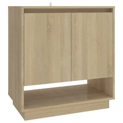 vidaXL Komoda sonoma hrast 70x41x75 cm iverna plošča