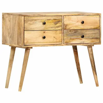 vidaXL Komoda 85x40x71 cm trden mangov les