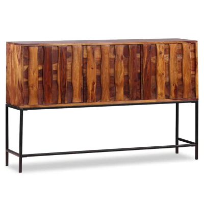 vidaXL Komoda iz masivnega palisandra 120x30x80 cm