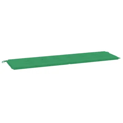 vidaXL Blazina za vrtno klop zelena 180x50x3 cm oxford tkanina