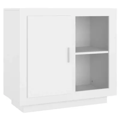 vidaXL Komoda bela 80x40x75 cm