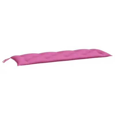 vidaXL Blazina za vrtno klop roza 150x50x7 cm oxford tkanina