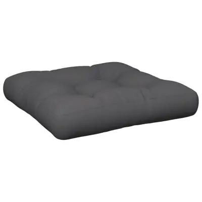 vidaXL Blazina za kavč iz palet antracit 60x61,5x10 cm blago