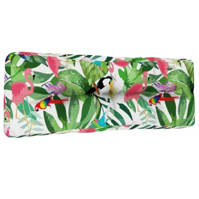 vidaXL Blazina za palete večbarvna 120x40x12 cm blago