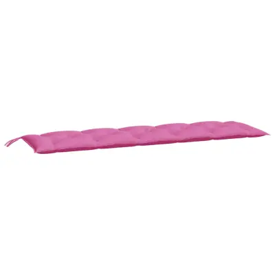 vidaXL Blazina za vrtno klop roza 180x50x7 cm oxford tkanina