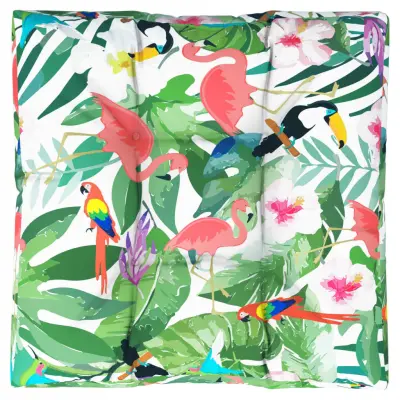 vidaXL Blazina za kavč iz palet večbarvna 70x70x12 cm blago