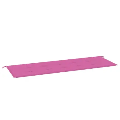 vidaXL Blazina za vrtno klop roza 150x50x4 cm oxford tkanina