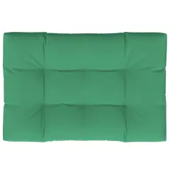 vidaXL Blazina za palete zelena 120x80x12 cm blago