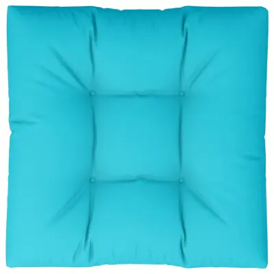 vidaXL Blazina za kavč iz palet turkizna 70x70x12 cm blago