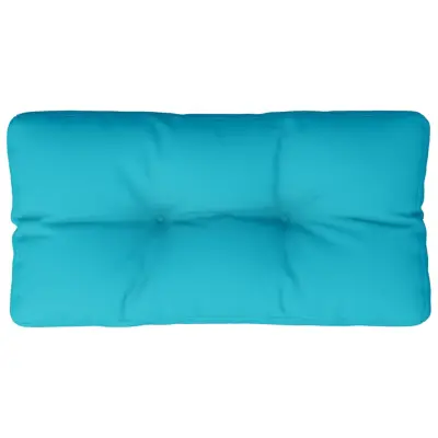 vidaXL Blazina za palete turkizna 70x40x12 cm blago